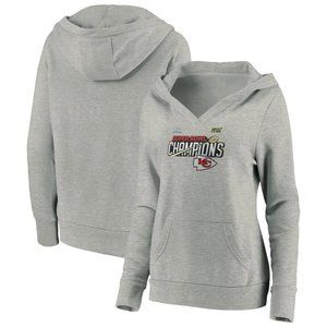 Kansas City Chiefs Super Bowl Champions Trophy Collection Pullover Hoodie Women